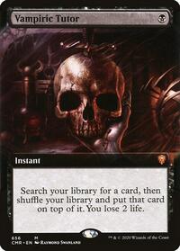 Vampiric Tutor (Extended Art) - Commander Legends - Magic: The Gathering card