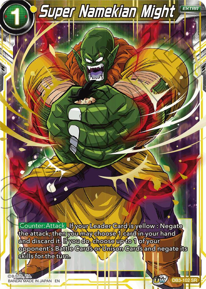Super Namekian Might - Draft Box 06 - Giant Force - Dragon Ball