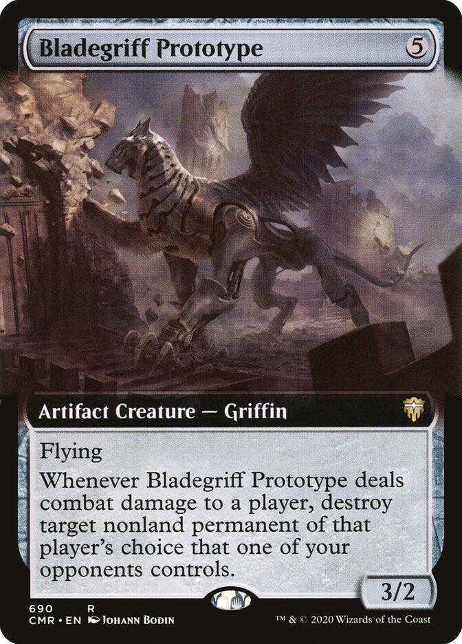 Bladegriff Prototype (Extended Art) 690 card