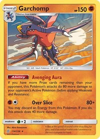 Garchomp - 114/236 (SM Unified Minds) #114/236 from Deck Exclusives Pokemon card image