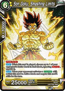 Son Goku, Smashing Limits - Draft Box 06 - Giant Force - Dragon