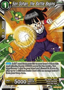 Son Gohan, the Battle Begins #DB3-080 — Draft Box 06 - Giant Force