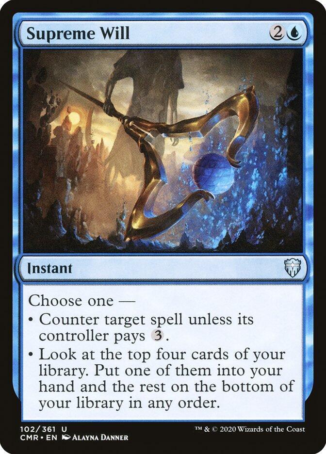 Supreme Will - Commander Legends - Magic: The Gathering