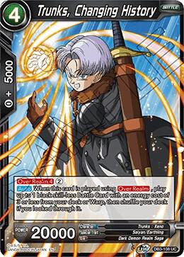 Trunks, Changing History #DB3-108 — Draft Box 06 - Giant Force