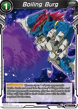 Boiling Burg #DB3-112 — Draft Box 06 - Giant Force