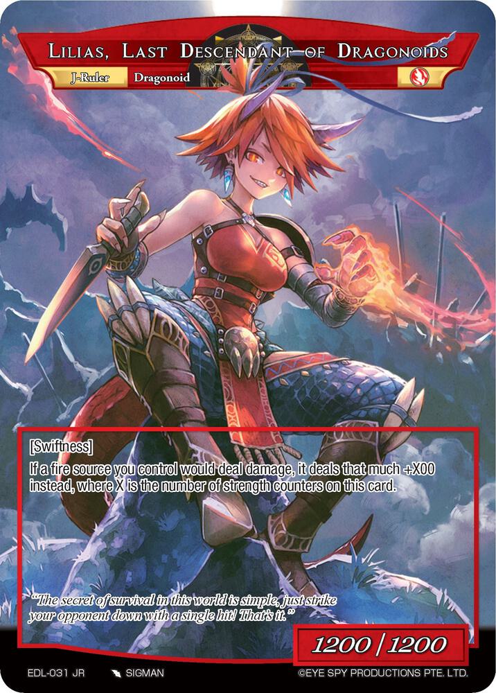 Lilias, Last Descendant of Dragonoids