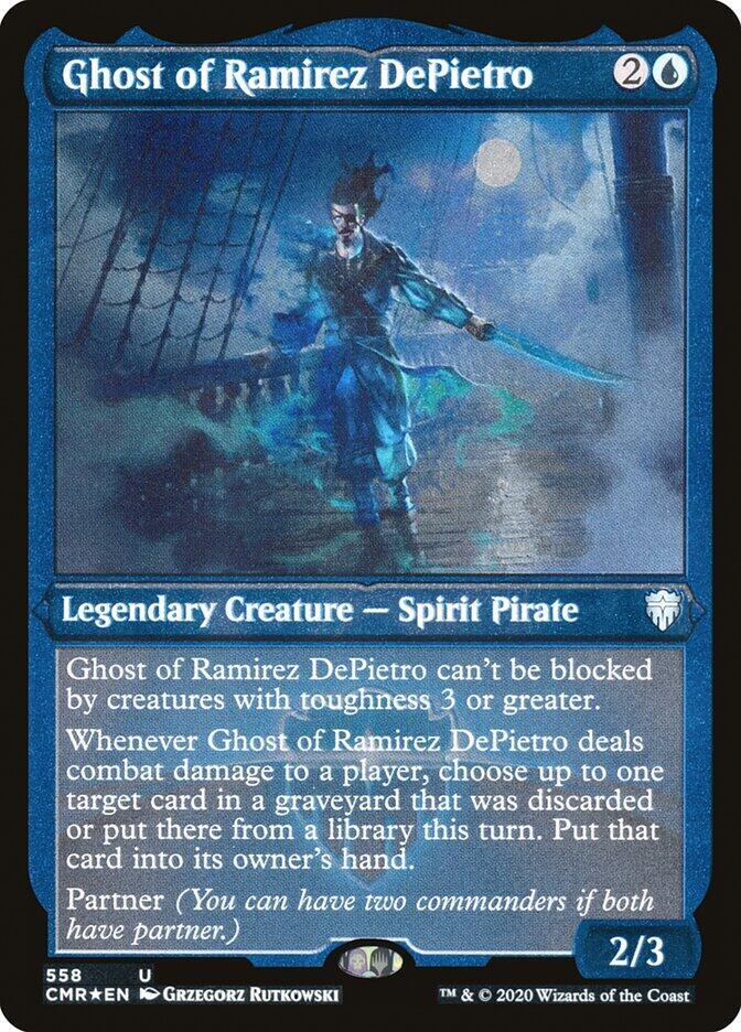 Ghost of Ramirez DePietro (Foil Etched) 558 card