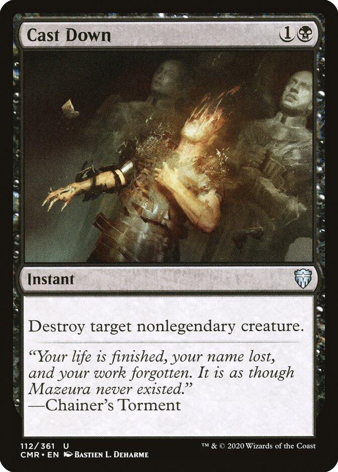 Cast Down 112 card