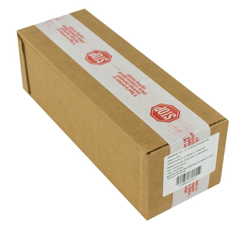 XY Evolutions Booster Box Case