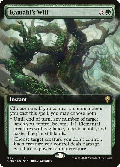 Kamahl's Will (Extended Art)