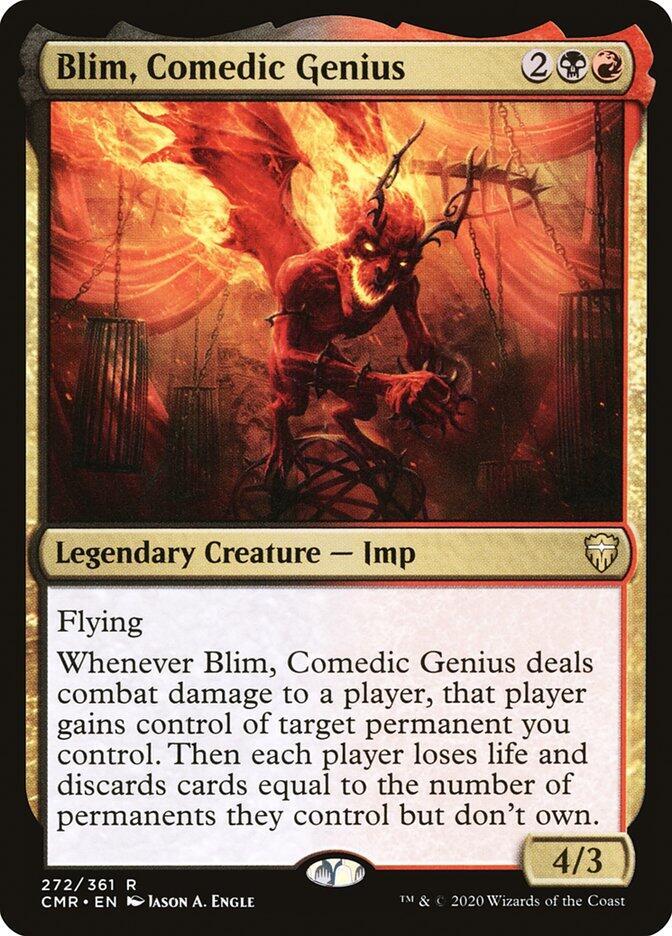 マジック：ザ・ギャザリング Blim, Comedic Genuis MTG Gifts Commander Blim, Comedic Genius - Commander Legends - Magic: The