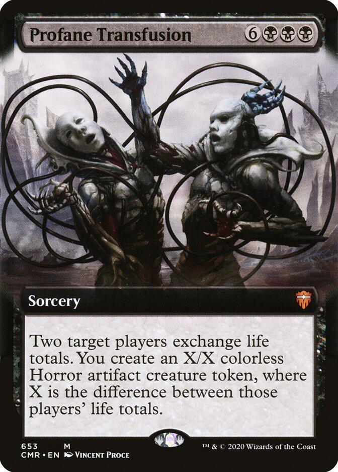 Profane Transfusion (Extended Art) 653 card