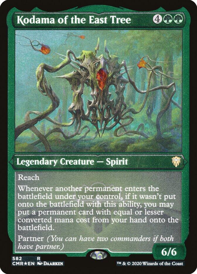 Kodama of the East Tree (Foil Etched) 582 card