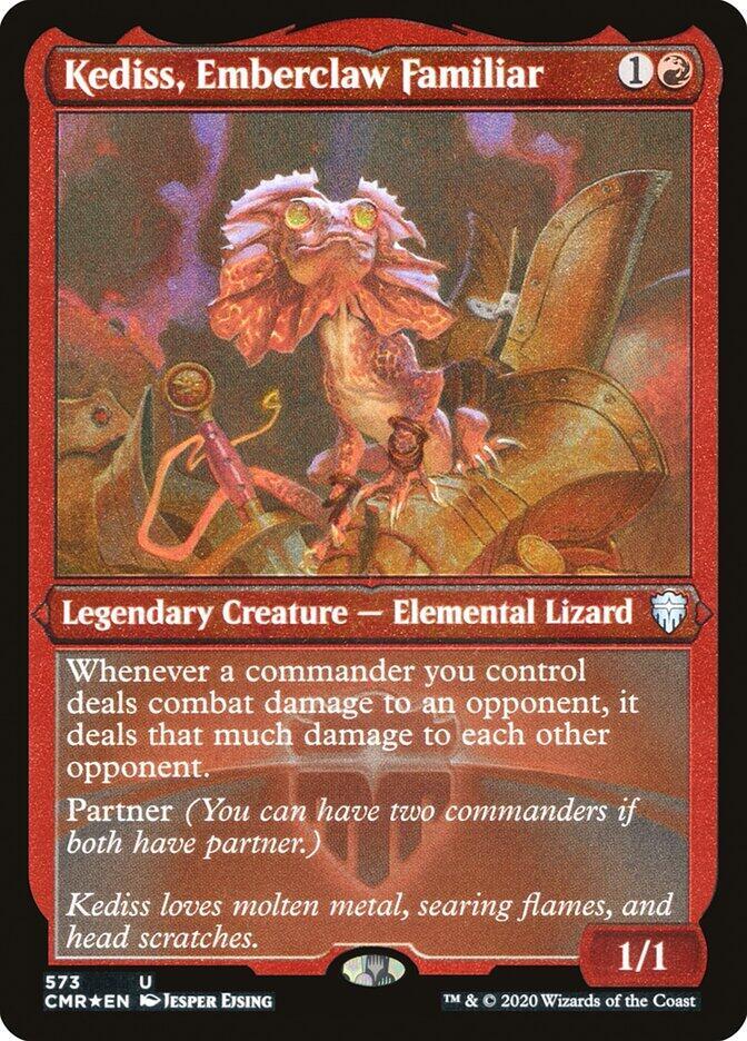 Kediss, Emberclaw Familiar (Foil Etched) 573 card