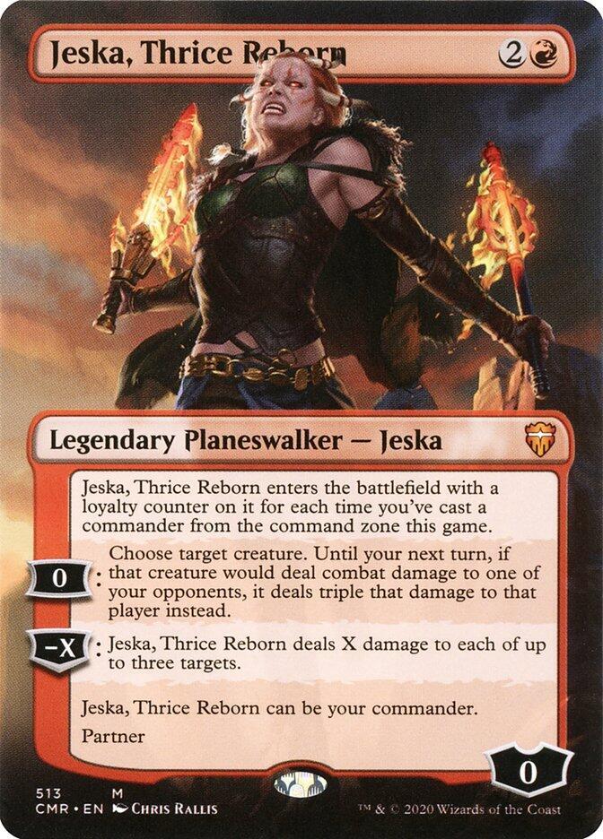 Jeska, Thrice Reborn (Borderless) - Commander Legends - Magic: The