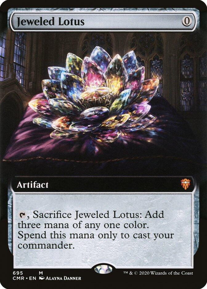 Jeweled Lotus (Extended Art) - Commander Legends - Magic: The