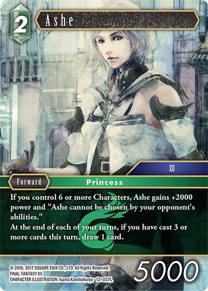 Ashe - Opus XII - Final Fantasy TCG - TCGplayer.com