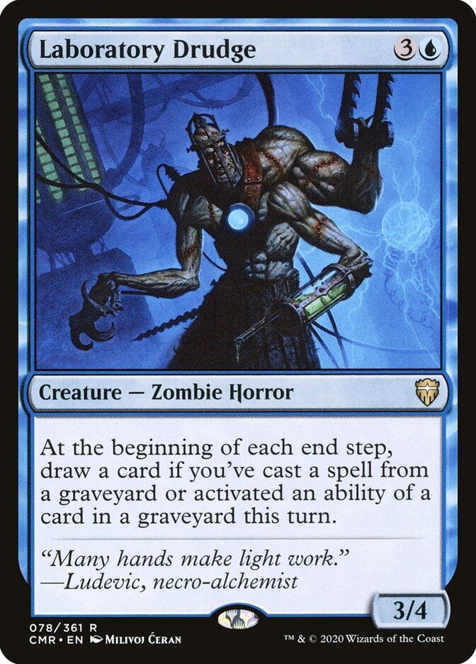 Laboratory Drudge 78 card
