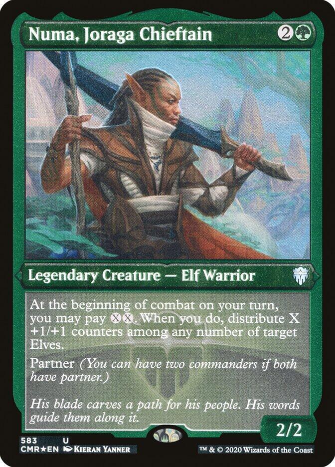 Numa, Joraga Chieftain (Foil Etched) 583 card
