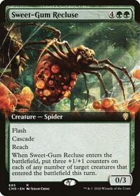 Sweet-Gum Recluse (Extended Art) - Commander Legends - Magic: The Gathering card