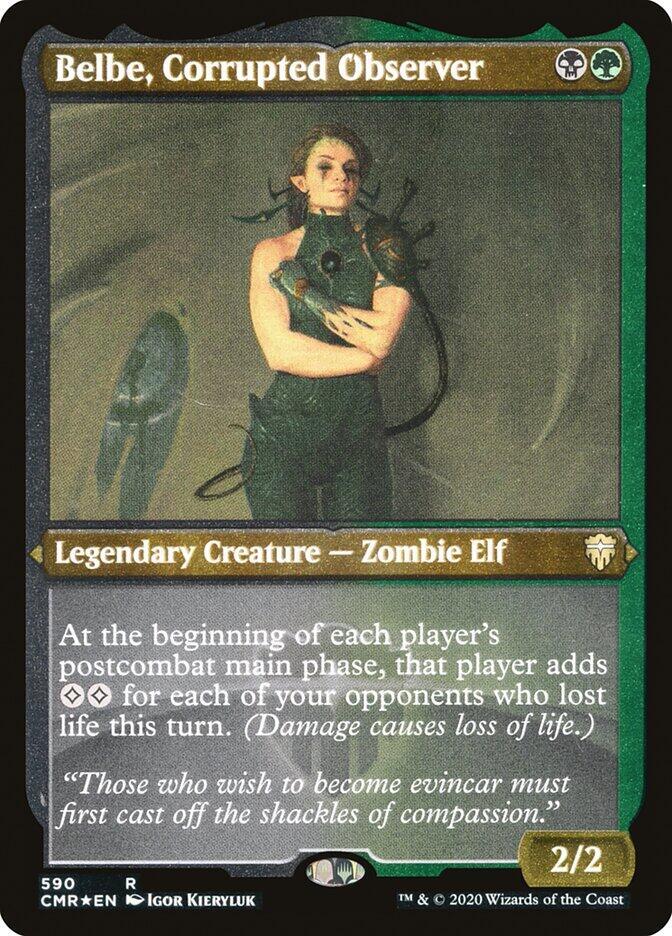Belbe, Corrupted Observer (Foil Etched) 590 card
