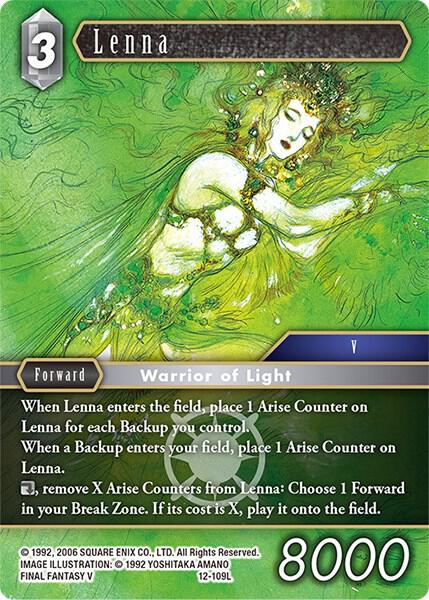 Lenna - Opus XII - Final Fantasy TCG - TCGplayer.com