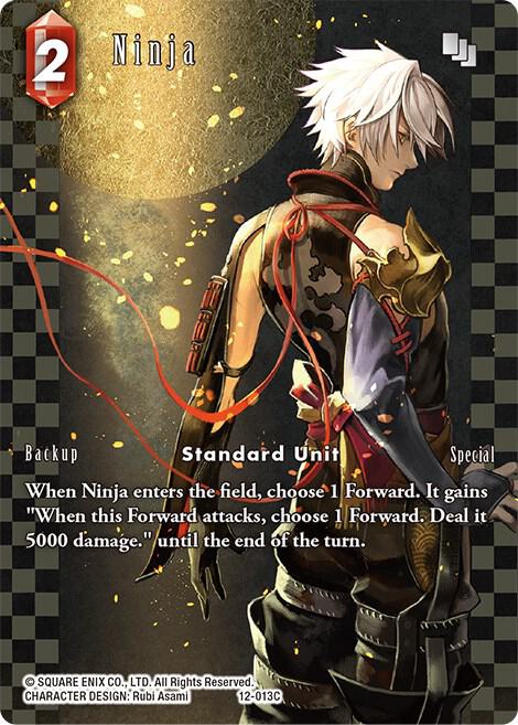 Ninja (Full Art) - Opus XII - Final Fantasy TCG - TCGplayer.com