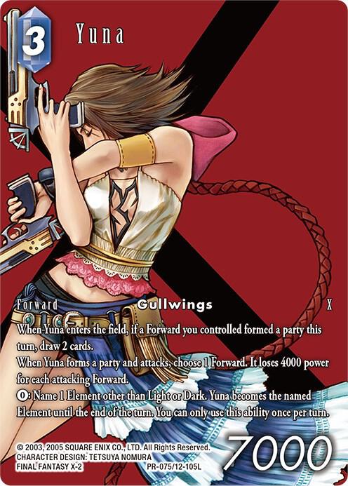Yuna (Buy A Box Promo) - FF: Promo Cards - Final Fantasy TCG
