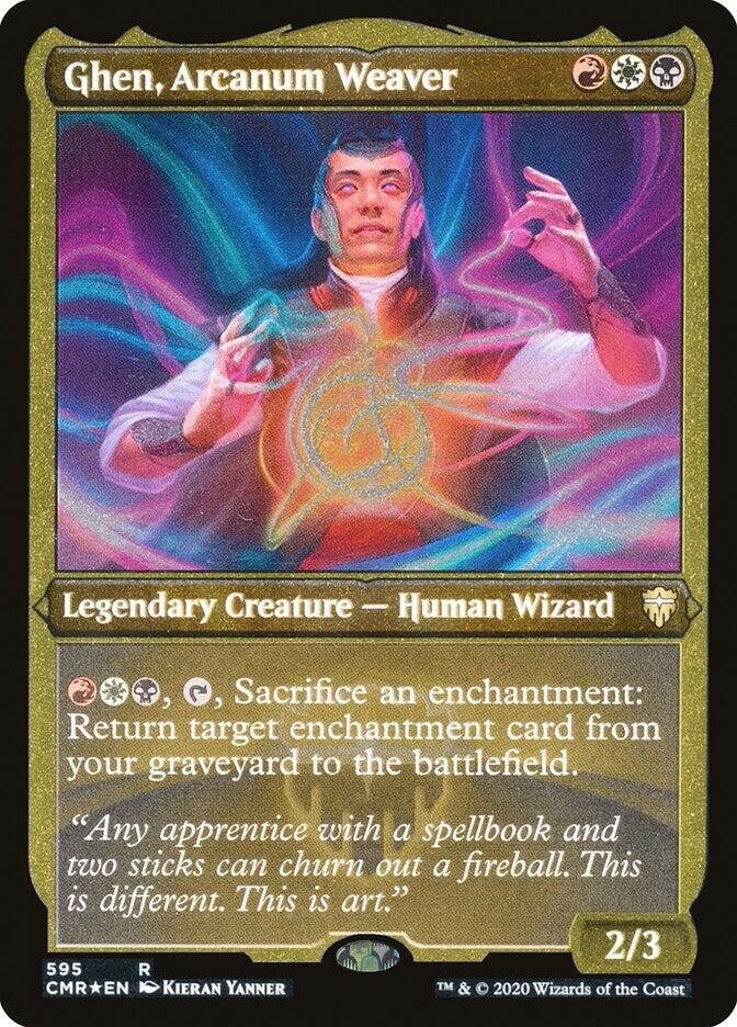 Ghen, Arcanum Weaver (Foil Etched) 595 card