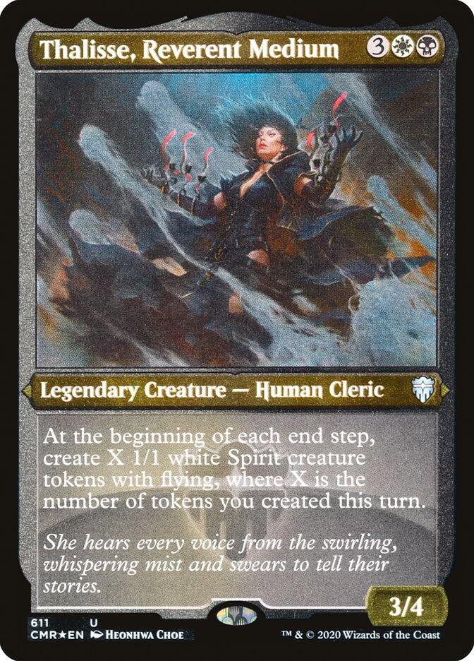 Thalisse, Reverent Medium (Foil Etched) - Commander Legends