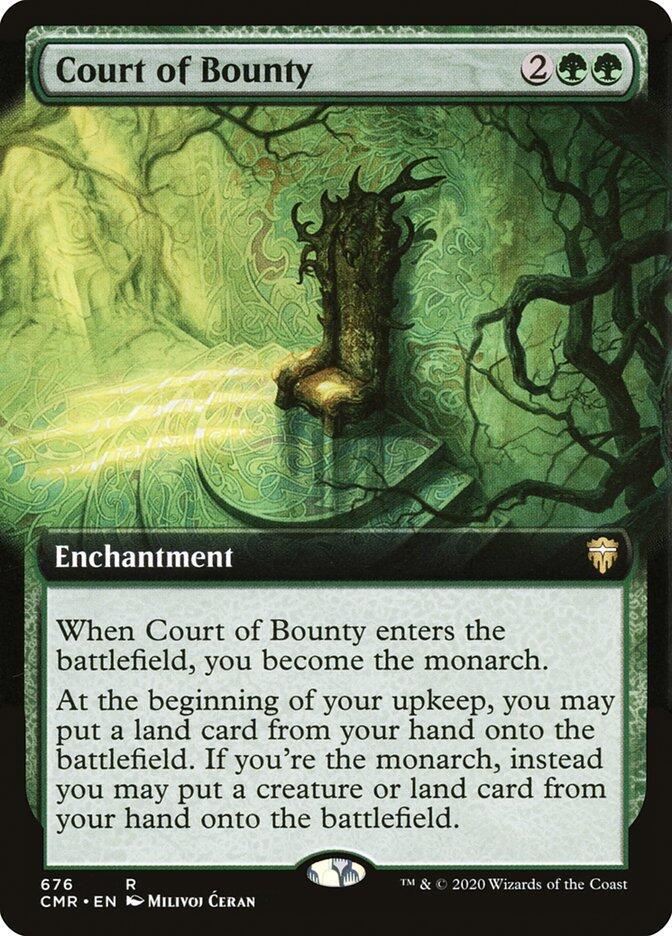 Court of Bounty (Extended Art) 676 card