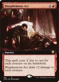 Blasphemous Act (Extended Art)