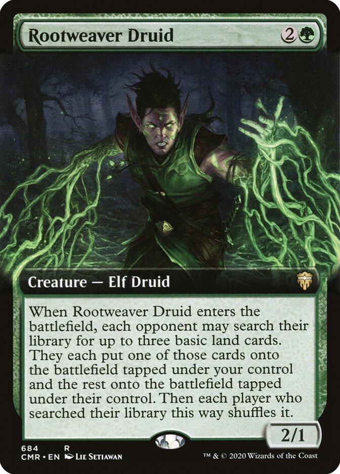 Rootweaver Druid (Extended Art) 684 card