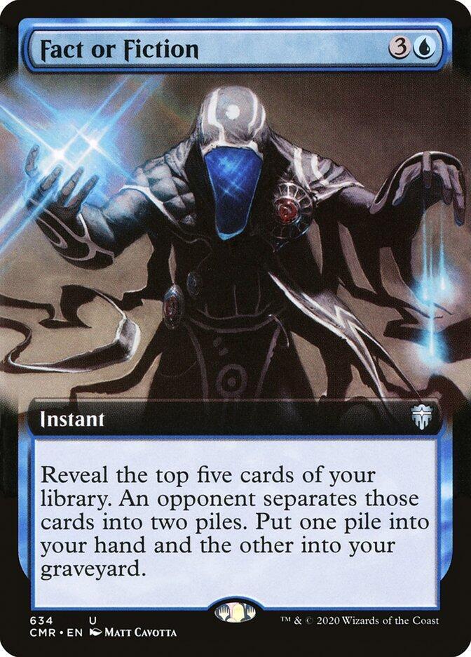 Fact or Fiction (Extended Art) - Commander Legends - Magic: The