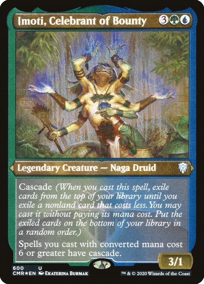 Imoti, Celebrant of Bounty (Foil Etched) - Commander Legends