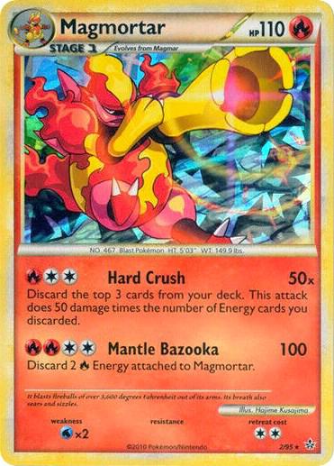 Magmortar - 2/95 (Cracked Ice Holo) 002/095 from Miscellaneous Cards & Products