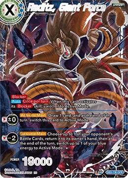 Raditz, Giant Force #DB3-136 — Draft Box 06 - Giant Force