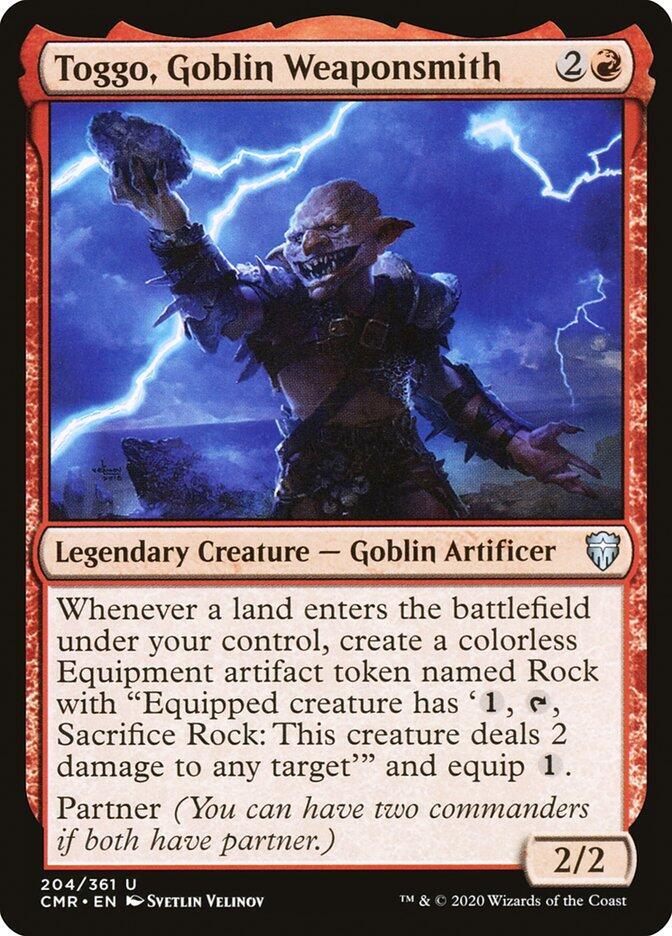 Toggo, Goblin Weaponsmith 204 card