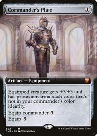 Commander's Plate (Extended Art)