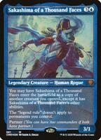 Sakashima of a Thousand Faces (Foil Etched) - Commander Legends