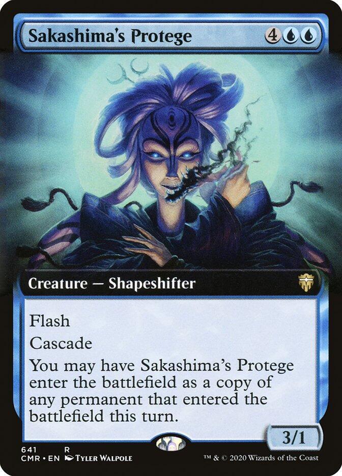 Sakashima's Protege (Extended Art) 641 card