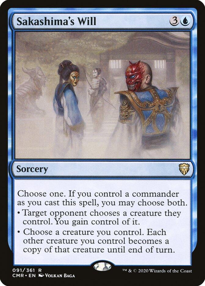 Sakashima's Will 91 card