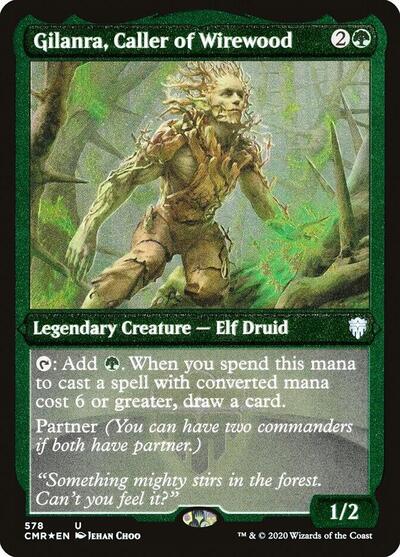 Gilanra, Caller of Wirewood (Foil Etched)