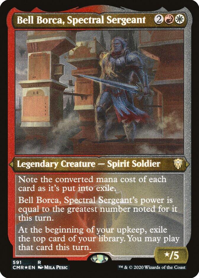 Bell Borca, Spectral Sergeant (Foil Etched) 591 card