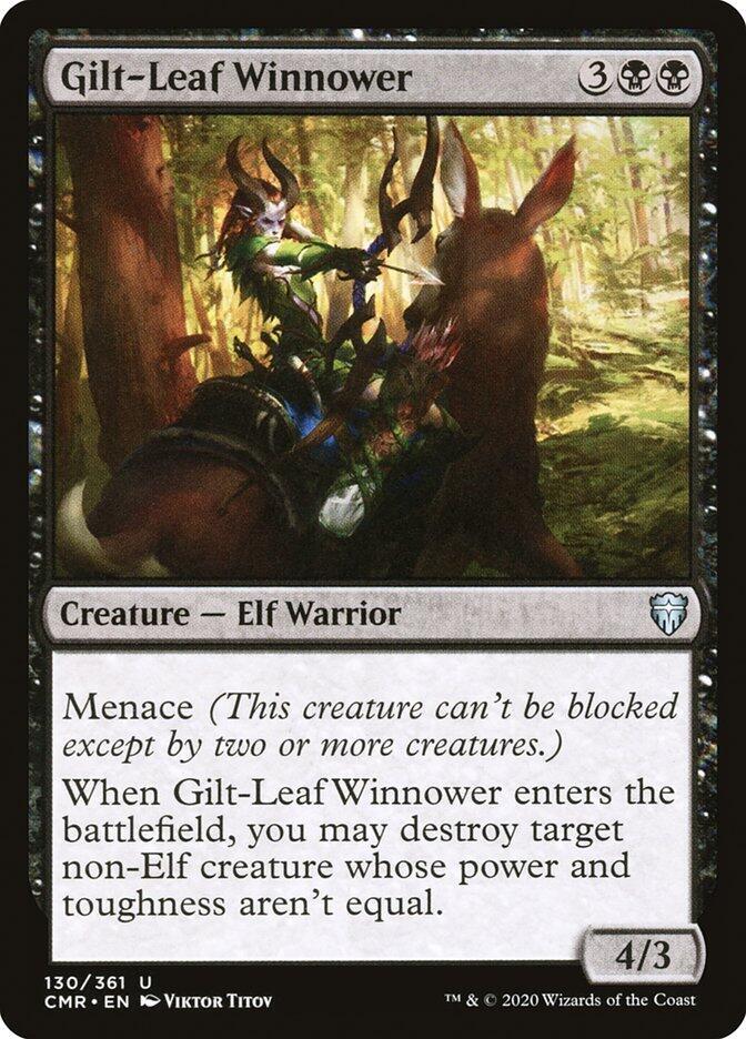 Gilt-Leaf Winnower 130 card