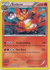 Emboar - 26/149 (Cosmos Holo) #026/149 from Blister Exclusives Pokemon card image