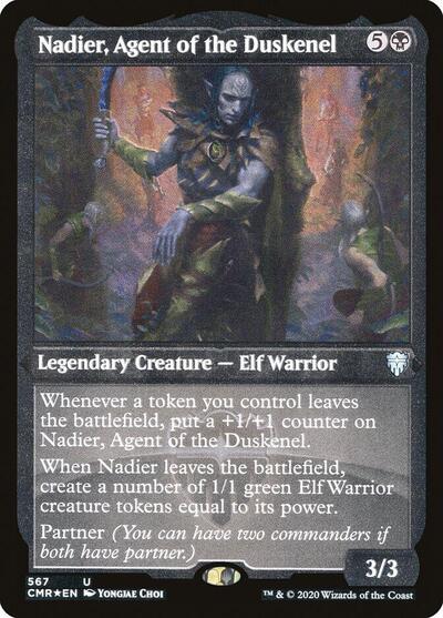 Nadier, Agent of the Duskenel (Foil Etched)