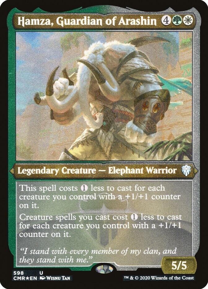 Hamza, Guardian of Arashin (Foil Etched) 598 card