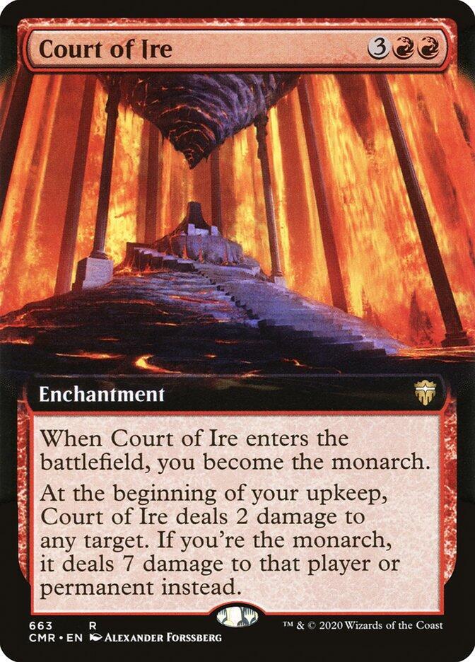 Court of Ire (Extended Art) 663 card