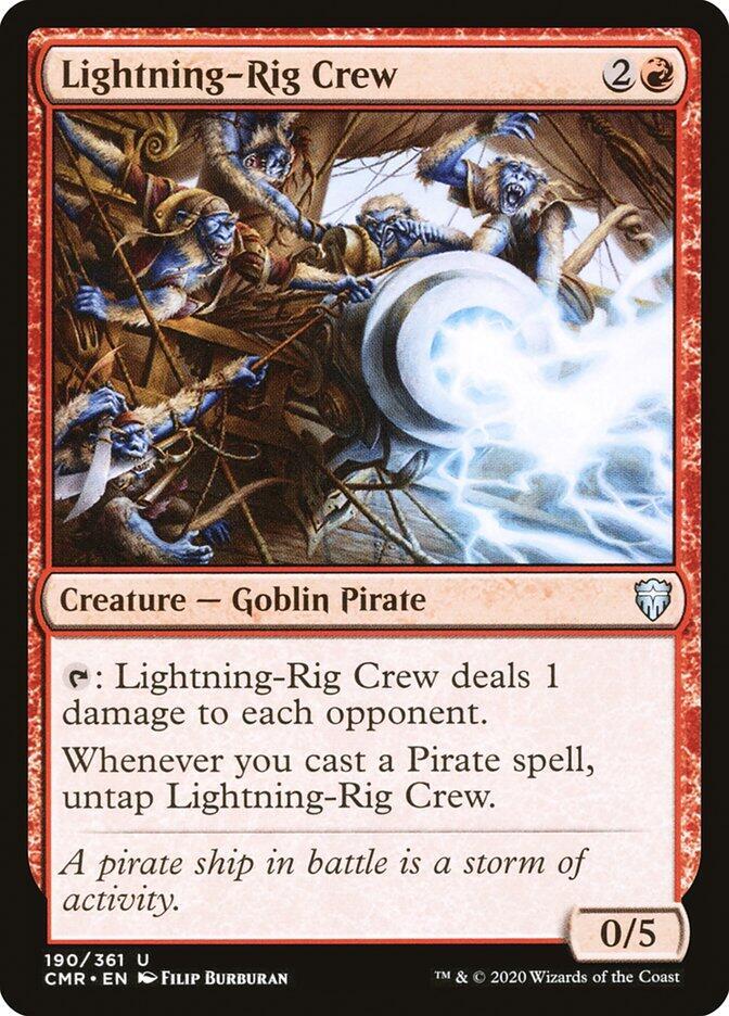 Lightning-Rig Crew 190 card
